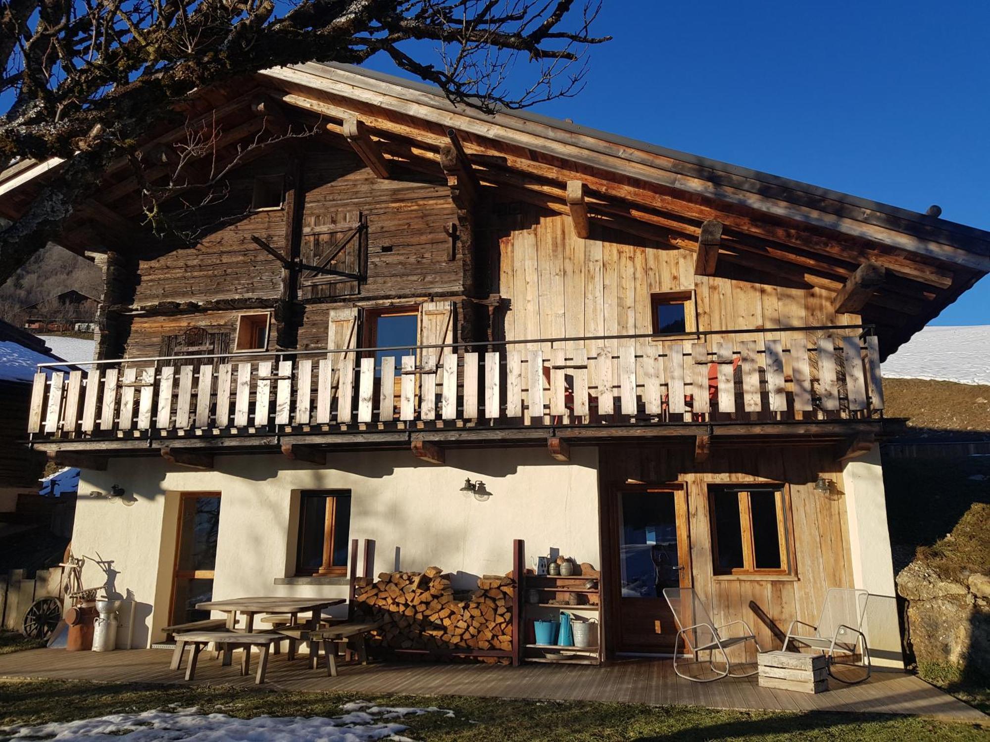 Aux Fermes De La Croix, Maison D'Hotes, Spa Hauteluce Zewnętrze zdjęcie